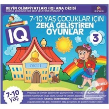 Feyza Design Çocuklar Için 7-10 Yaş Zeka Geliştirici Akıl Oyunları Kitabı