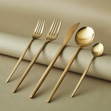 Karaca Orion Shiny Gold 30 Parça 6 Kişilik Çatal Kaşık Bıçak Seti
