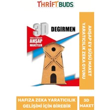 Feyza Design Özel Üretim Ahşap Eğitici Oyun Puzzle 3 Boyut Demonte