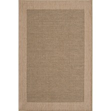 Has 1950 Rushhome 199102 Bej Yeşil - Doğal Tonlarda Şık Dikdörtgen Halı