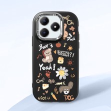 Ucuc Realme C63 4G/C61 Uyumlu Darbe Emici Kamera Korumalı Siyah Silikon Kılıf
