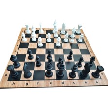 Feyza Design Ahşap Satranç Takımı - Zeka ve Strateji Geliştirici Oyun