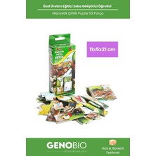 Feyza Design Çocuk Puzzle Manyetik Çiftlik 53 Parça Eğitici Öğretici Oyuncak