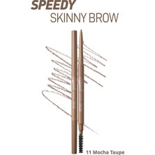 Peripera Ultra Ince Uçlu, Doğal Görünüm Veren Kaş Kalemi Perıpera Speedy Skinny Brow (11 Mocha Taupe)