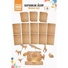 Feyza Design Hayvanlar Alemi Maket Seti - Eğitici Oyuncak For 3+ Yaş