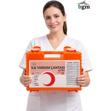 BGM Ultra İlk Yardım Çantası Acil Müdahale Kiti Temel Malzemeler – Sert Kasa Duvara Monte Aparatlı