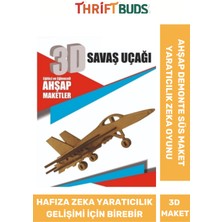 Feyza Design 3 Boyut Zeka Geliştirici Eğitici Puzzle Ahşap Oyun