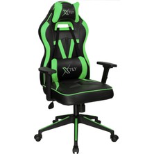Xfly Vendetta Oyuncu Koltuğu Yeşil 1509S0513 Yüksek Yoğunluklu Sünger ve 3D Kolçak Özellikli