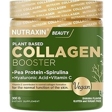 SHC4200 Nutraxin Plant Based Collagen Booster | Vegan Kolajen Toz | C Vitamini, Hyaluronik Asit, Çi