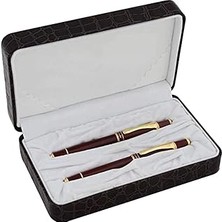 SHC4200 Steelpen Duke Serisi 212 Estem Lake Dolma Kalem+Roller Kalem