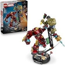SHC4200 Efsanevi Savaş: Hulkbuster, Hulk’a Karşı 76343-9 Yaş Üzeri Çocuklar Için Iron Man