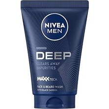 SHC4200 Men Erkek Yüz Sakal Temizleme Jeli Deep Dimension 100 Ml,nemlendirici,yağ Arındırıcı,aktif Karbo