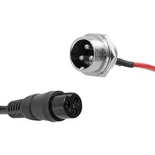 SHC4200 3 Pinli Ginger Elektrikli Bisiklet - Motosiklet - Araç Akü Şarj Konnektörü