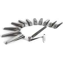 SHC4200 Forpro Düz Çene Uçlu Tırnak Makası, Paslanmaz Çelik, Sağlam Düz Kenarlı Tırnak Makası, Entegre Tırn