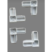 Mef Sineklik Köşe Takozu Pencere Sineklik Takozu 4 Adet