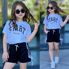 Bambam Kız Çocuk Yazlık Yeni Sezon Şort Takım 721111B