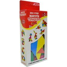 Feyza Design Manyetik Tangram Zeka Oyunu 1321 - Eğitici ve Eğlenceli