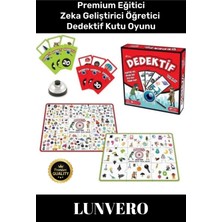 Feyza Design Eğitici Zeka Geliştirici Dedektif Kutu Oyunu - 2 Kişilik