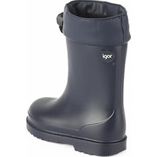 Igor W10101-003 Lacivert Çocuk Kışlık Plastik Çizme Bot 23 Numaralı Şık ve Konforlu Tasarım
