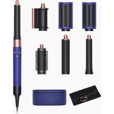 NIXCON Airwrap Complete Long Saç Şekillendirici (Dyson Airwrap ) Vinca Blue Rose + Çanta