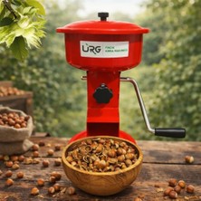 Urg Pratik Ev Tipi Metal Fındık ve Ceviz Kırma Makinası Kırmızı