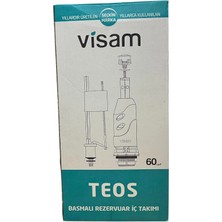 Veka Visam Teos 614-001 Basmalı Rezervuar Iç Takımı – Zeplin Flotörlü, Sessiz ve Hızlı Dolum