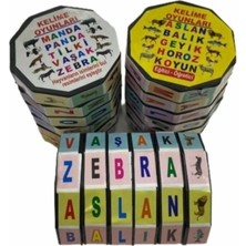 Feyza Design 2'li Kelime Oyunu Zeka Küpü Hayvanları Tanıyalım