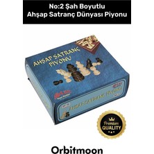 Feyza Design Premium Üretim Şah Boyu No: 2 Eksik Takımı Tamamlama Uyumlu Satranç Piyonu