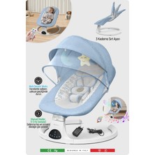 Livenzi Movibaby Hareket Sensörlü Otomatik Ana Kucağı-Blue
