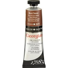 Daler Rowney 38Ml-221 Burnt Sienna Yağlı Boya Georgian Serisi Sanatçılar İçin Yüksek Kalite