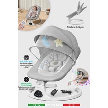 Livenzi Movibaby Hareket Sensörlü Otomatik Ana Kucağı-Grey