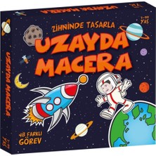 Feyza Design Uzayda Macera Zeka Oyunu - 1-2 Oyuncu, 5+ Yaş Için Eğlenceli Bulmaca