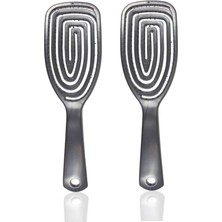 Nascita Pro 2'li Üç Boyutlu Saç Fırçası Elektriklenme Önleyici Özellik Kıvırcık Saçlar İçin