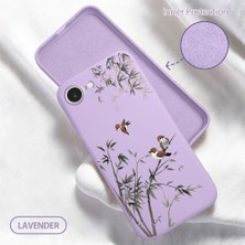 HONTINGA iPhone 16E ile Uyumlu Kılıfı Içi Kadifeli Düşüme Önleyici Basitlik Anti Düşme Kamera Korumali Küçük Kuş Desen Telefon Kılıfı Kadın ve Erkek Için Uygundur K6-0207