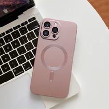 HONTINGA iPhone 15 Pro ile Uyumlu Kılıfı Şeffaf Magsafe Wireless Düşüme Önleyici Basitlik Anti Düşme Kamera Korumali Silikon Telefon Kılıfı Kadın ve Erkek Için Uygundur K7-1000
