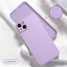 HONTINGA iPhone 14 Plus ile Uyumlu Kılıfı Içi Kadifeli Düşüme Önleyici Basitlik Anti Düşme Kamera Korumali Telefon Kılıfı Kadın ve Erkek Için Uygundur K6-0000