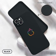 HONTINGA iPhone 15 Plus ile Uyumlu Kılıfı Içi Kadifeli Düşüme Önleyici Basitlik Anti Düşme Kamera Korumali Bmw Desen Telefon Kılıfı Kadın ve Erkek Için Uygundur K6-0177