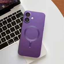 HONTINGA iPhone 16 ile Uyumlu Kılıfı Şeffaf Magsafe Wireless Düşüme Önleyici Basitlik Anti Düşme Kamera Korumali Silikon Telefon Kılıfı Kadın ve Erkek Için Uygundur K7-1000