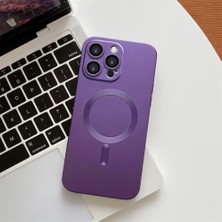 HONTINGA iPhone 15 Pro Max ile Uyumlu Kılıfı Şeffaf Magsafe Wireless Düşüme Önleyici Basitlik Anti Düşme Kamera Korumali Silikon Telefon Kılıfı Kadın ve Erkek Için Uygundur K7-1000