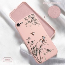 HONTINGA iPhone 7 ile Uyumlu Kılıfı Içi Kadifeli Düşüme Önleyici Basitlik Anti Düşme Kamera Korumali Küçük Kuş Desen Telefon Kılıfı Kadın ve Erkek Için Uygundur K6-0207