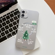 HONTINGA iPhone 11 ile Uyumlu Kılıfı Şeffaf Magsafe Wireless Düşüme Önleyici Basitlik Anti Düşme Kamera Korumali Ağaç Desen Silikon Telefon Kılıfı Kadın ve Erkek Için Uygundur K7-1085