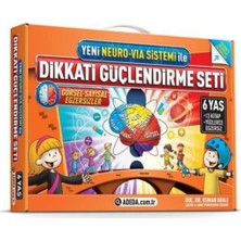 Feyza Design 6 Yaş Zeka ve Dikkat Güçlendirme Seti - 6 Kişilik Türkçe Kutu Oyunu