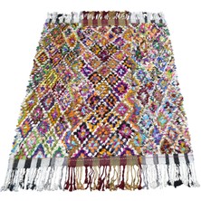 Zehra Abla Halı El Dokuma Otantik Reyhanlı Adana Tülü Yün Kilim 7083