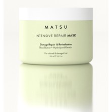 Matsu Intensive Repair Saç Maskesi 350 ml | Yıpranmış Saçlar İçin Onarım