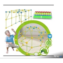 Feyza Design Zeka Geliştiren Kendin Yap Çadırı Çocuk Aktivite Oyuncağı