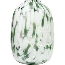 Lara Decor Beyaz Leopar Vazo Küçük