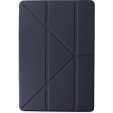 Mey İthalat Mey Ithalat®  iPad 9.7 (2018) Kılıf Kalemlikli Mars Tablet Kılıfı - Lacivert