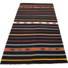 Zehra Abla Halı El Dokuma Balıkesir Benzersiz Otantik Perde Yün Kilim 7076