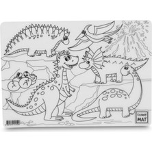 Indispensablely Funny Mat - Dinozor - 25,0 x 35,0