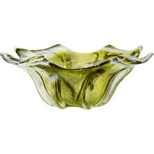 Lara Decor Green Simli Cam Tabak